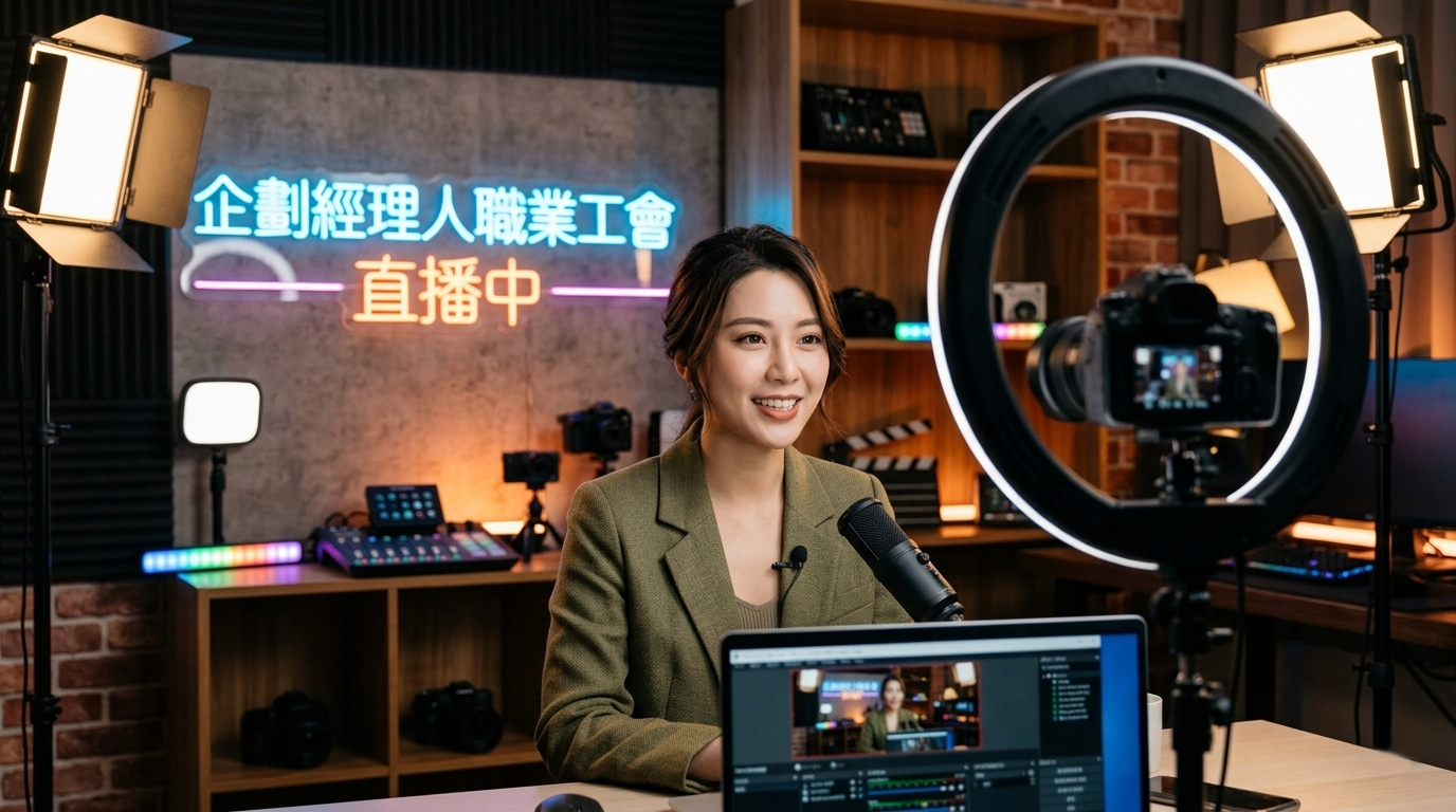直播主、網紅要投保勞保-應加入新北市企劃經理人職業工會